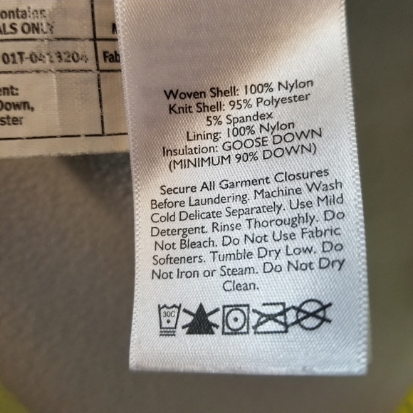 Eddie Bauer First Ascent quilted down eb800 vest - Picture 11 of 12